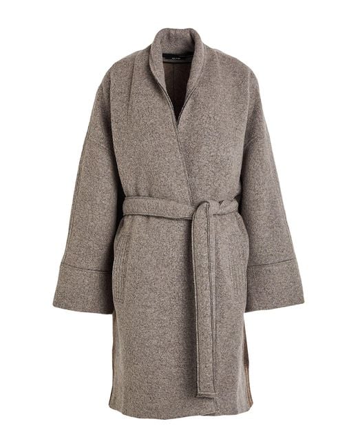 Isabel Benenato Brown Coat