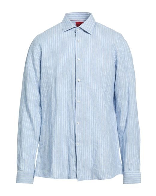 HUGO Blue Light Shirt Linen for men