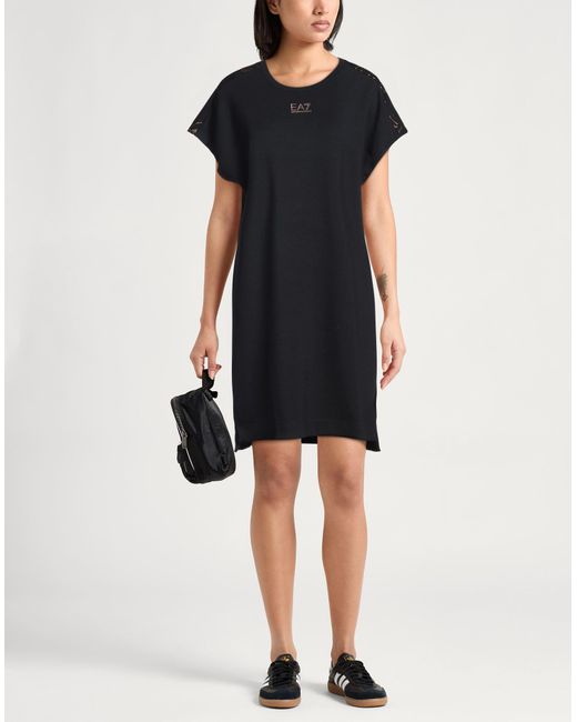 EA7 Black Mini Dress