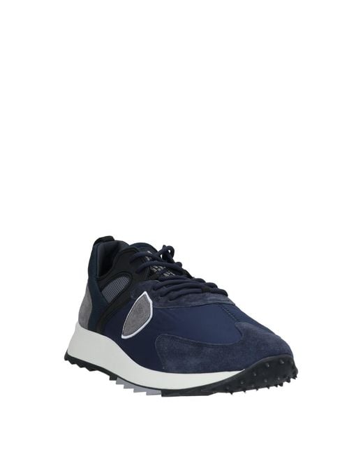 Philippe Model Blue Trainers for men
