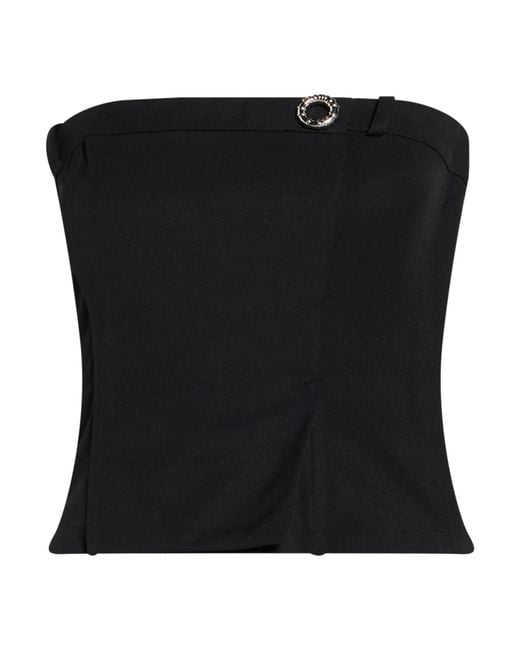 Lanvin Black Top Polyamide, Elastane
