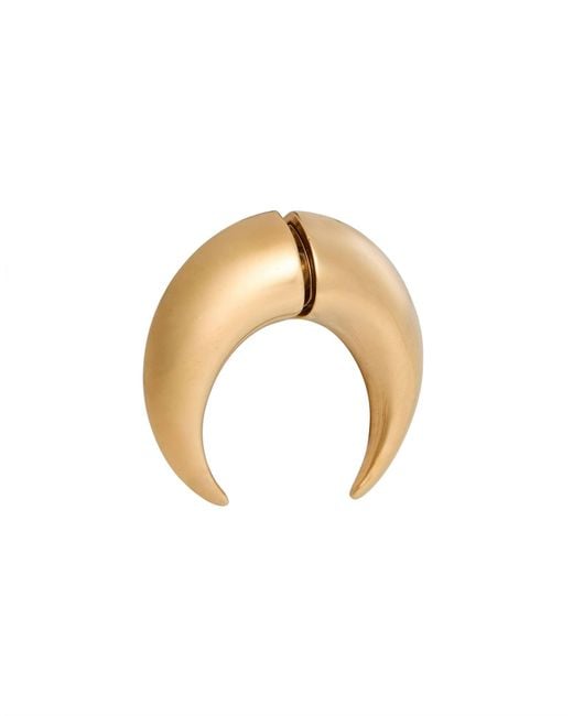 MARINE SERRE Metallic Single Earring