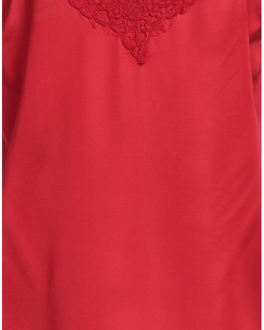 Liu Jo Red Top Viscose, Polyamide, Polyester, Cotton