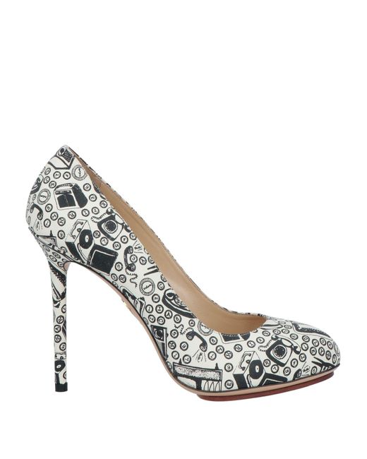 Charlotte Olympia Metallic Pumps