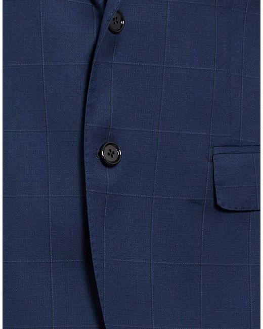 Exte Blue Blazer Wool for men