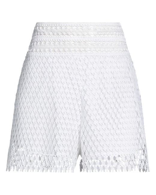 Ermanno Scervino White Shorts & Bermuda Shorts