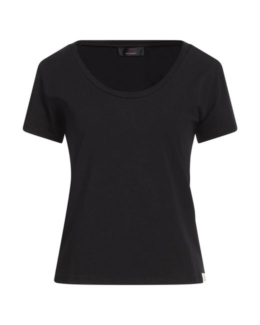 Peuterey Black T-Shirt Cotton, Elastane