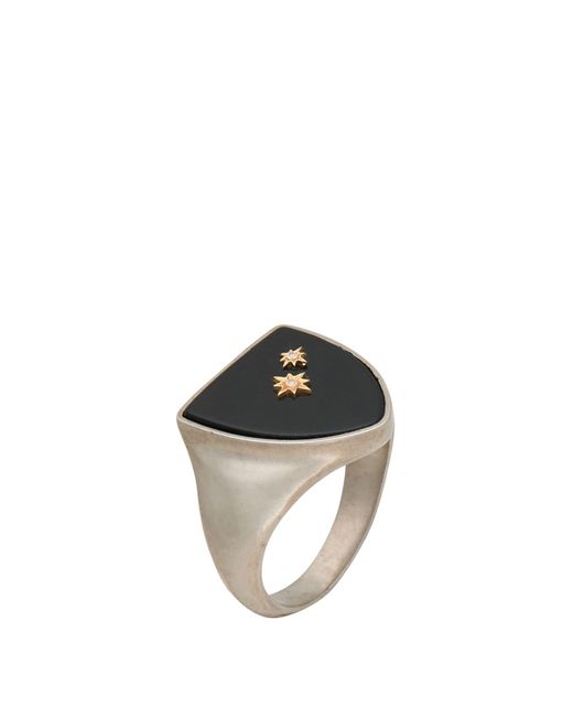 Anello di Maison Margiela in Metallic da Uomo