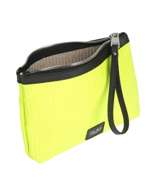 Gum Design Yellow Handbag
