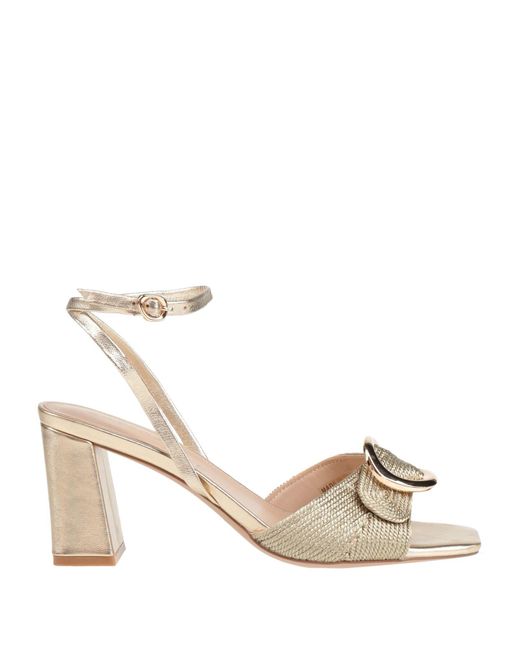CafeNoir Natural Sandals