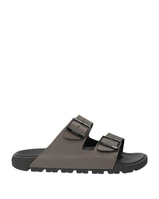 Boss White Sandals