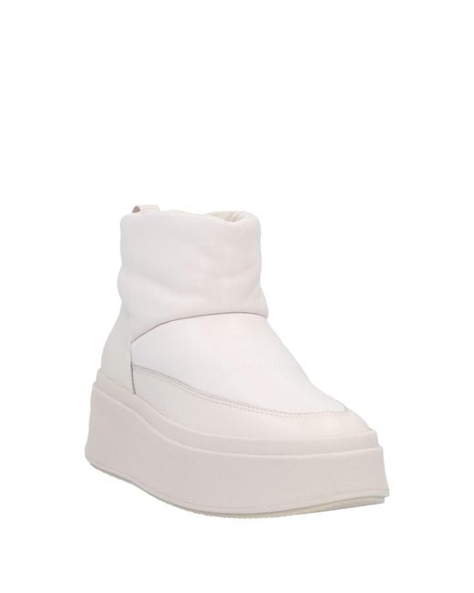 Ash Natural Ankle Boots
