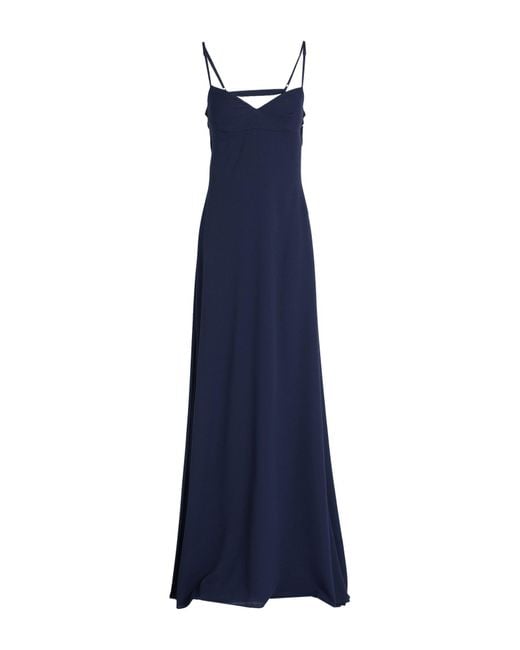 Vera Wang Blue Maxi Dress