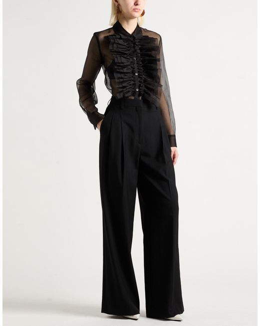 P.A.R.O.S.H. Black P.A.R.O..H. Shirt Silk