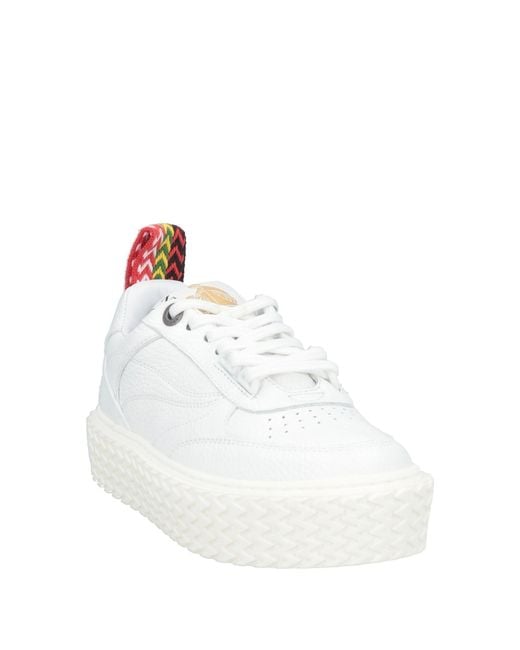 Lanvin White Sneakers Leather