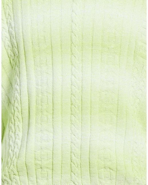Gcds Green Light Sweater Cotton, Polyamide, Elastane for men