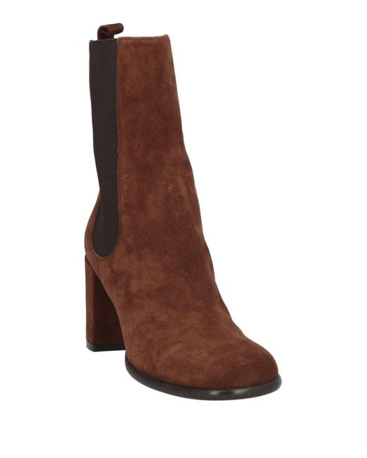 Sergio Rossi Brown Ankle Boots