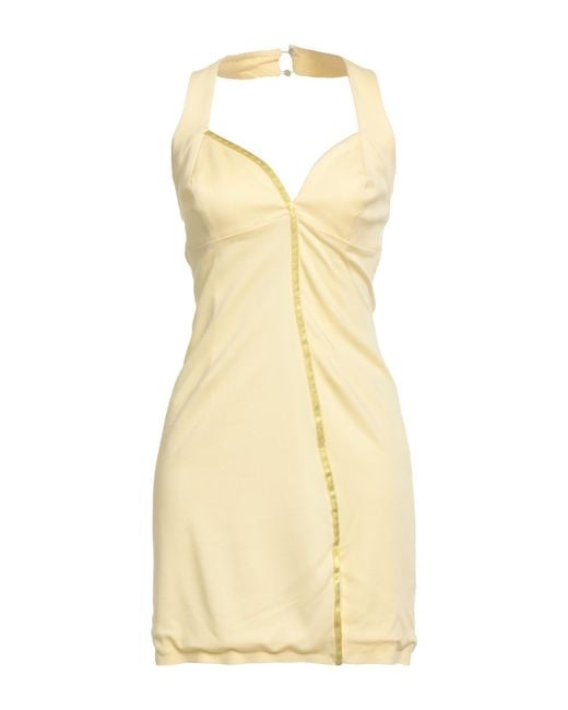 Gaelle Paris White Mini Dress
