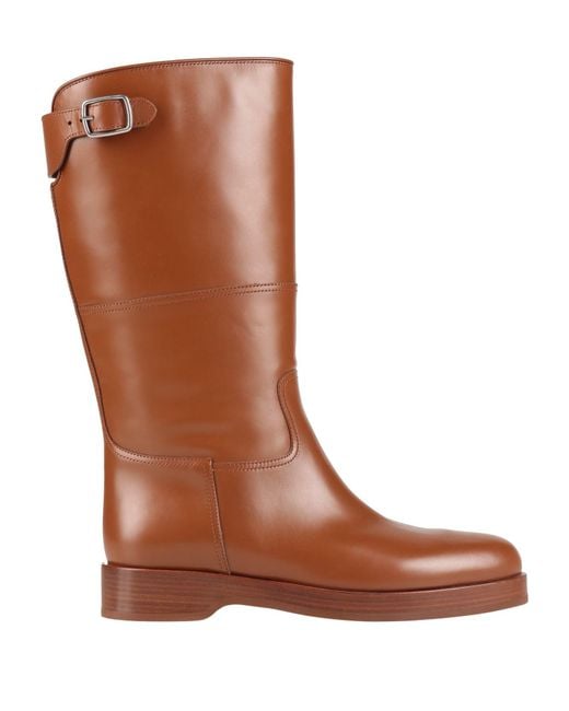 Loro Piana Brown Boot Calfskin