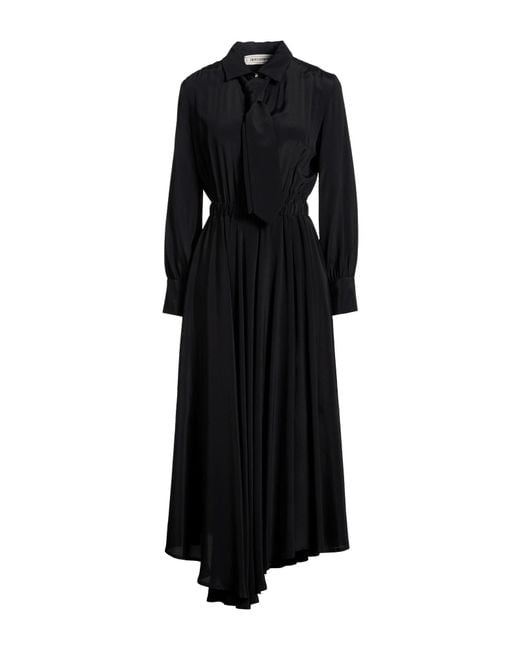 Shirtaporter Black Maxi Dress