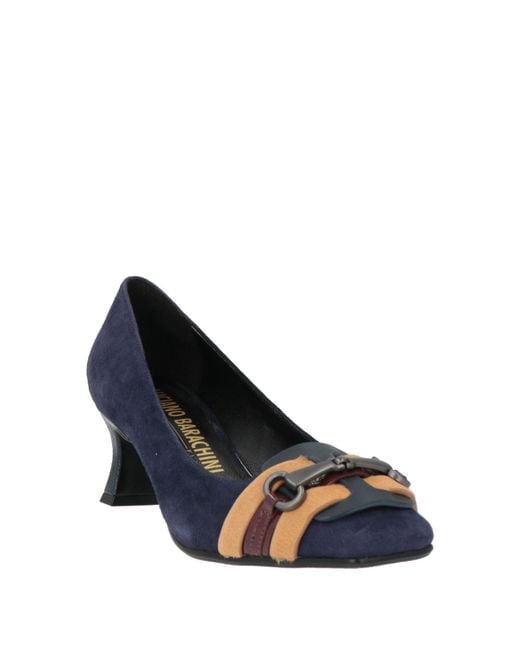 Luciano Barachini Blue Pumps Leather