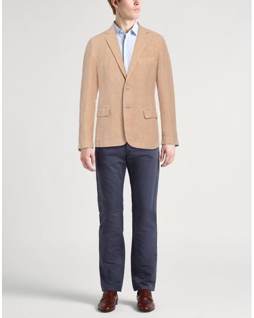 120% Lino Blazer in Natural für Herren