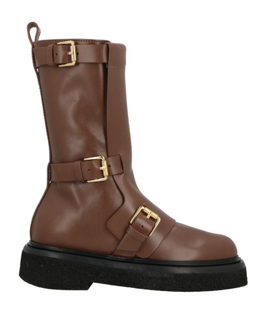 Max Mara Brown Stiefelette
