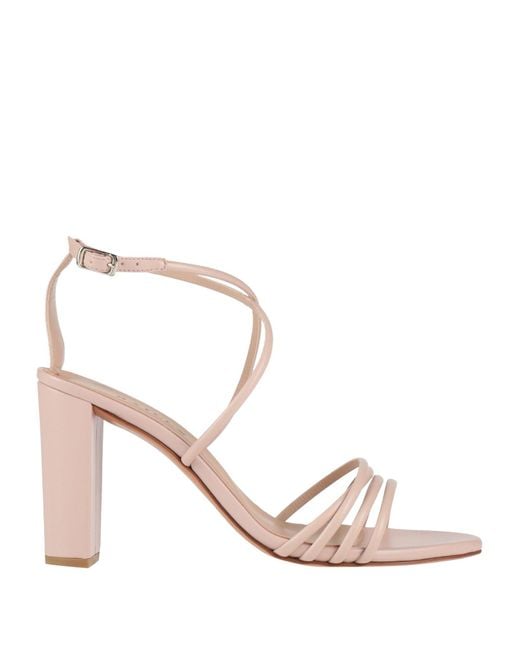 BAILLY Pink Blush Sandals Textile Fibers