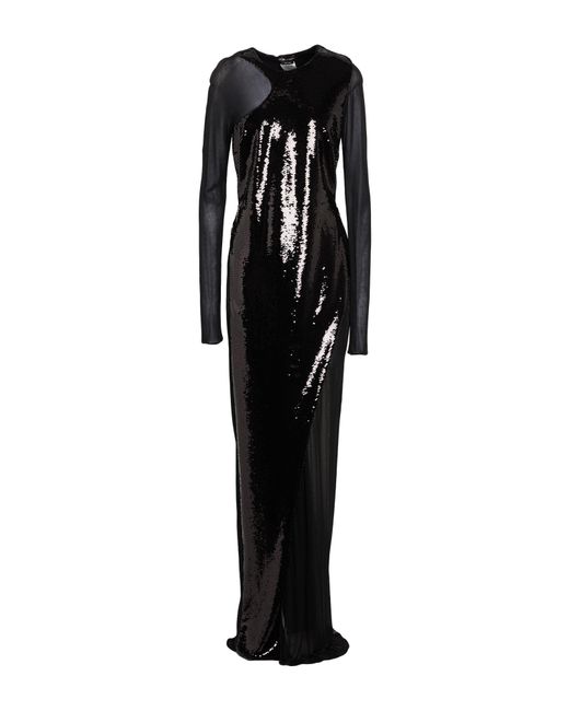 Tom Ford Black Maxi Dress Polyamide, Elastane
