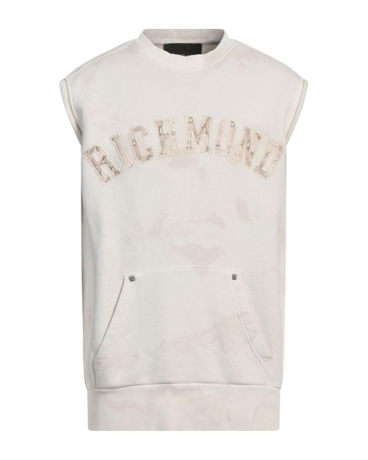 Felpa di John Richmond in White da Uomo