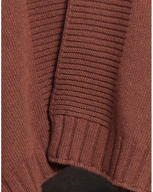 Raffaela D'angelo Brown Cape Polyamide, Viscose, Wool, Cashmere