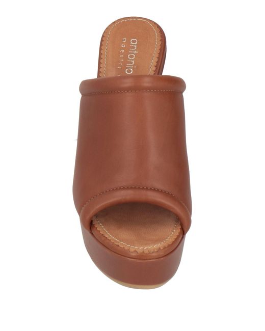 Antonio Barbato Brown Sandals