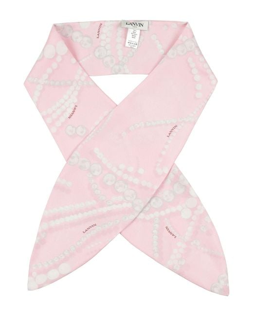 Bufanda Lanvin de color Pink