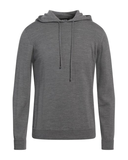 Alpha Studio Gray Jumper for men