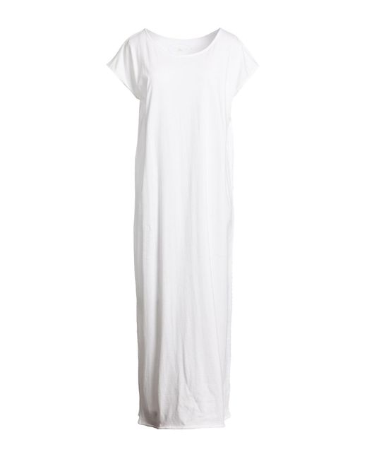 Fedeli White Maxi Dress Cotton