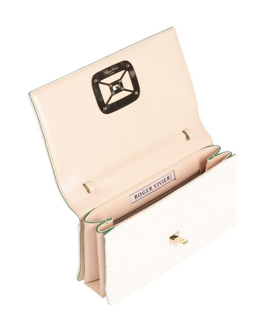 Roger Vivier Green Cross-Body Bag Textile Fibers