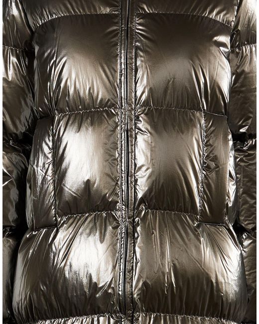 K-Way Gray Puffer Polyamide