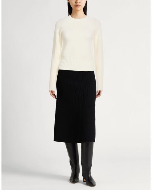 Roberto Collina White Ivory Sweater Cotton