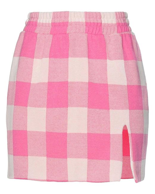 Haveone Pink Mini Skirt