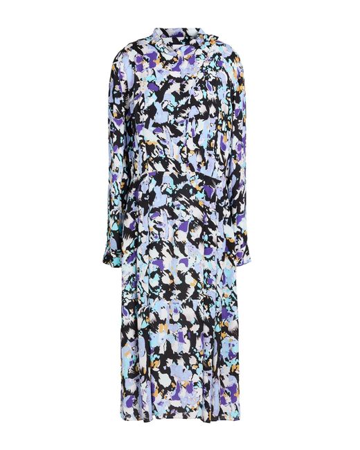 ESCADA Blue Midi-Kleid