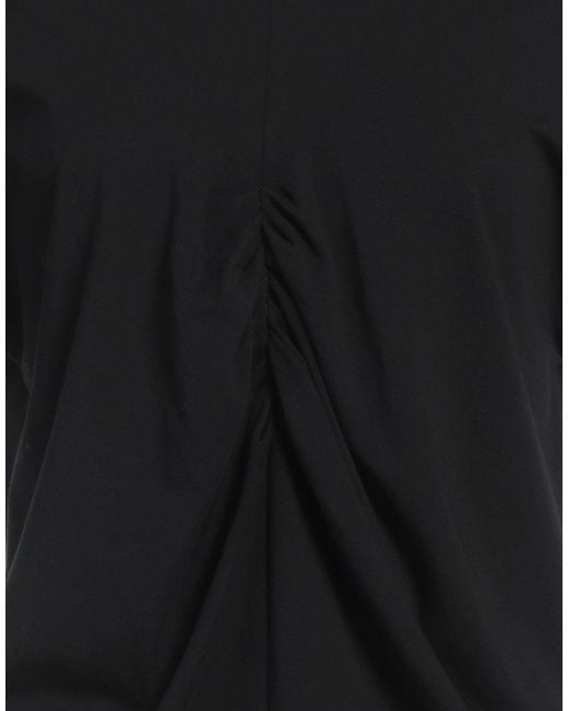 Alpha Studio Black T-Shirt Cotton, Elastane