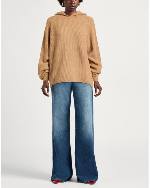 Twinset Natural Sweater Acrylic, Wool, Alpaca Wool, Polyester
