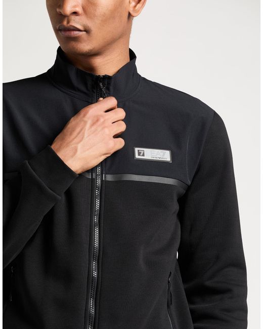 EA7 Black Tracksuits for men