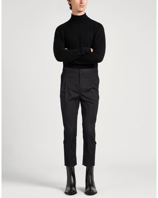 Daniele Alessandrini Black Pants for men
