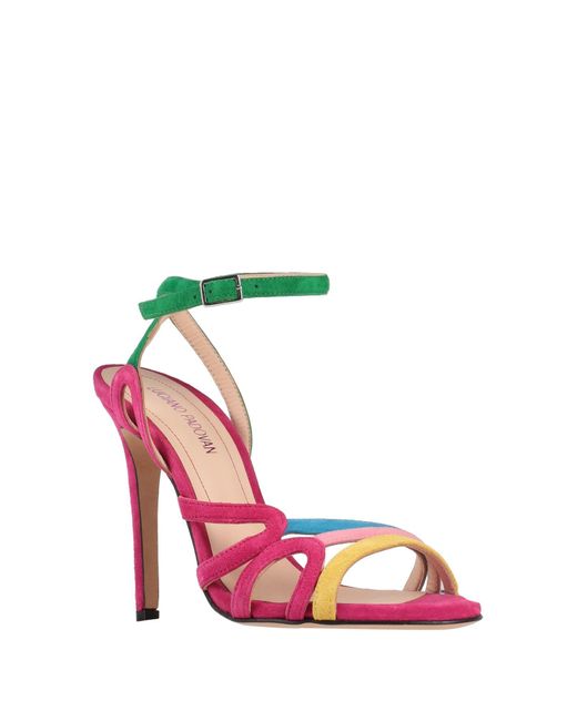 Luciano Padovan Pink Sandals