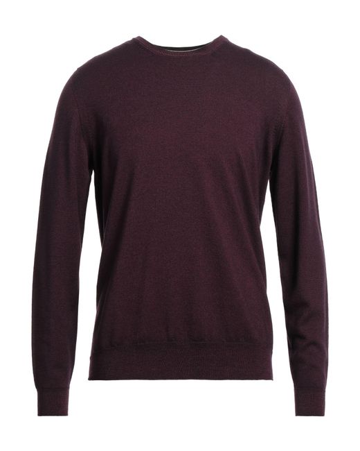 Drumohr Purple Jumper for men