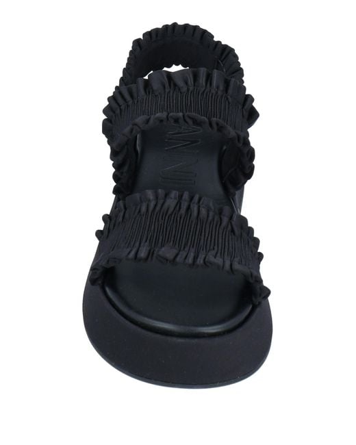 Ganni Black Sandals