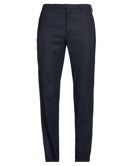 Lardini Blue Midnight Pants Polyester, Wool, Elastane for men