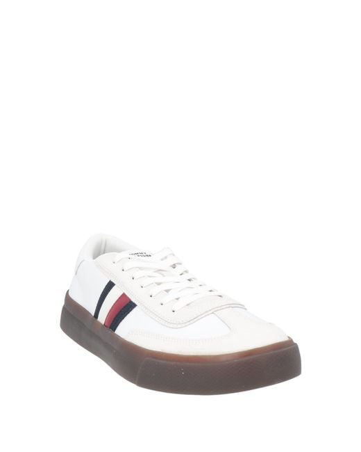 Tommy Hilfiger White Sneakers Leather for men