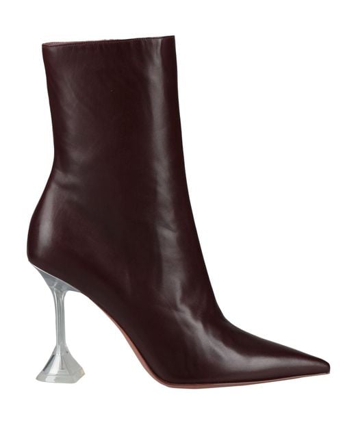 AMINA MUADDI Brown Ankle Boots